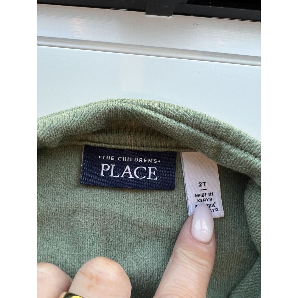Toddler Boys Size 2T The Children's Place Green Pullover